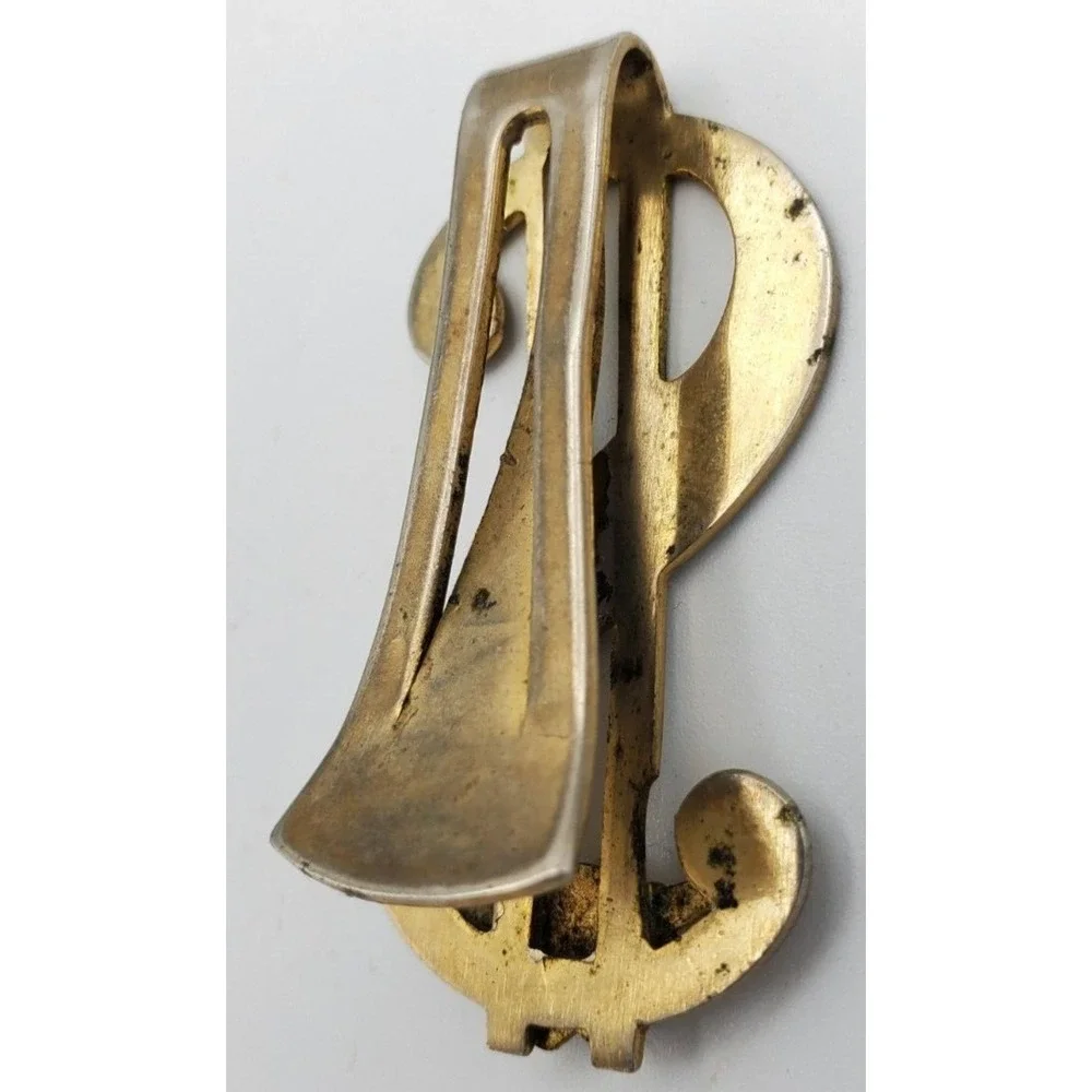 Nashville Masonic Temple 1913-1963 Anniversary Al Menah Scimitar $ Money‎ Clip